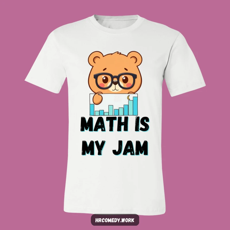 Funny Bear Glasses T-Shirt: Intense Data Nerd Tee for Humorous Gifts